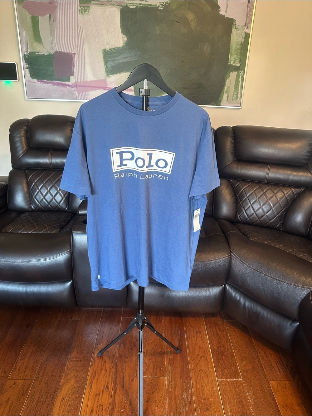 Polo Ralph Lauren Logo Tee NWT Blue Medium